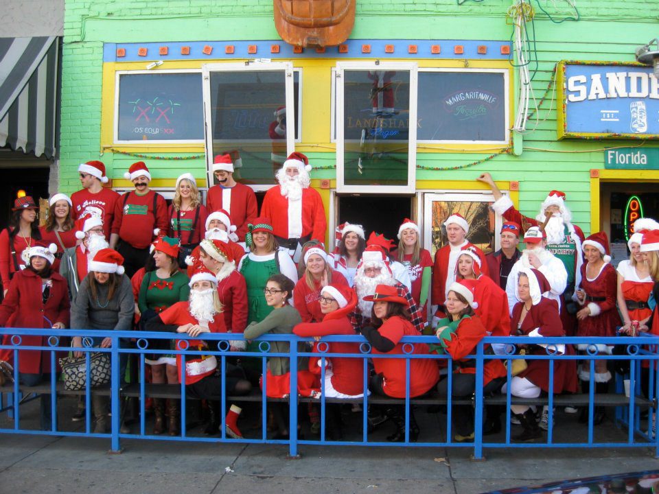 SantaCon Lawrence 2017 benefiting The Willow Domestic Violence Center