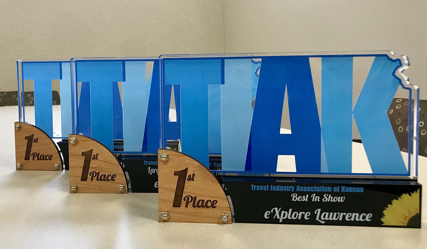 awards Local News Source press release about Travel Industry Association of Kansas