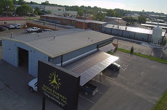 Good Energy Solutions Local News Source press release about Good Energy of Lawrence, Kansas.