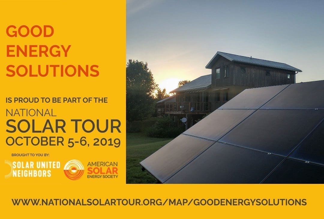 National Solar Tour Good Energy Solutions National Solar Tour Good Energy Solutions