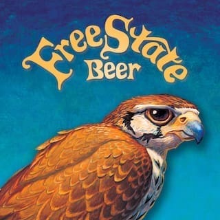 Falcon Square Free State Brewing company logo.